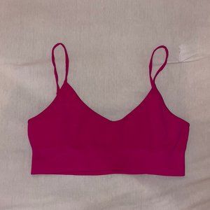 Talula Seamless Bra Top in Granita Pink